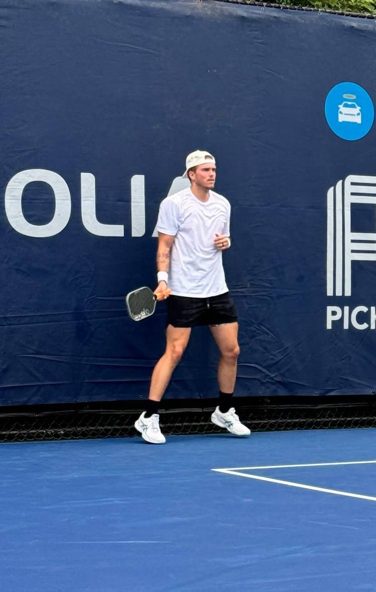 Hunter at the PPA Pickleball Tour